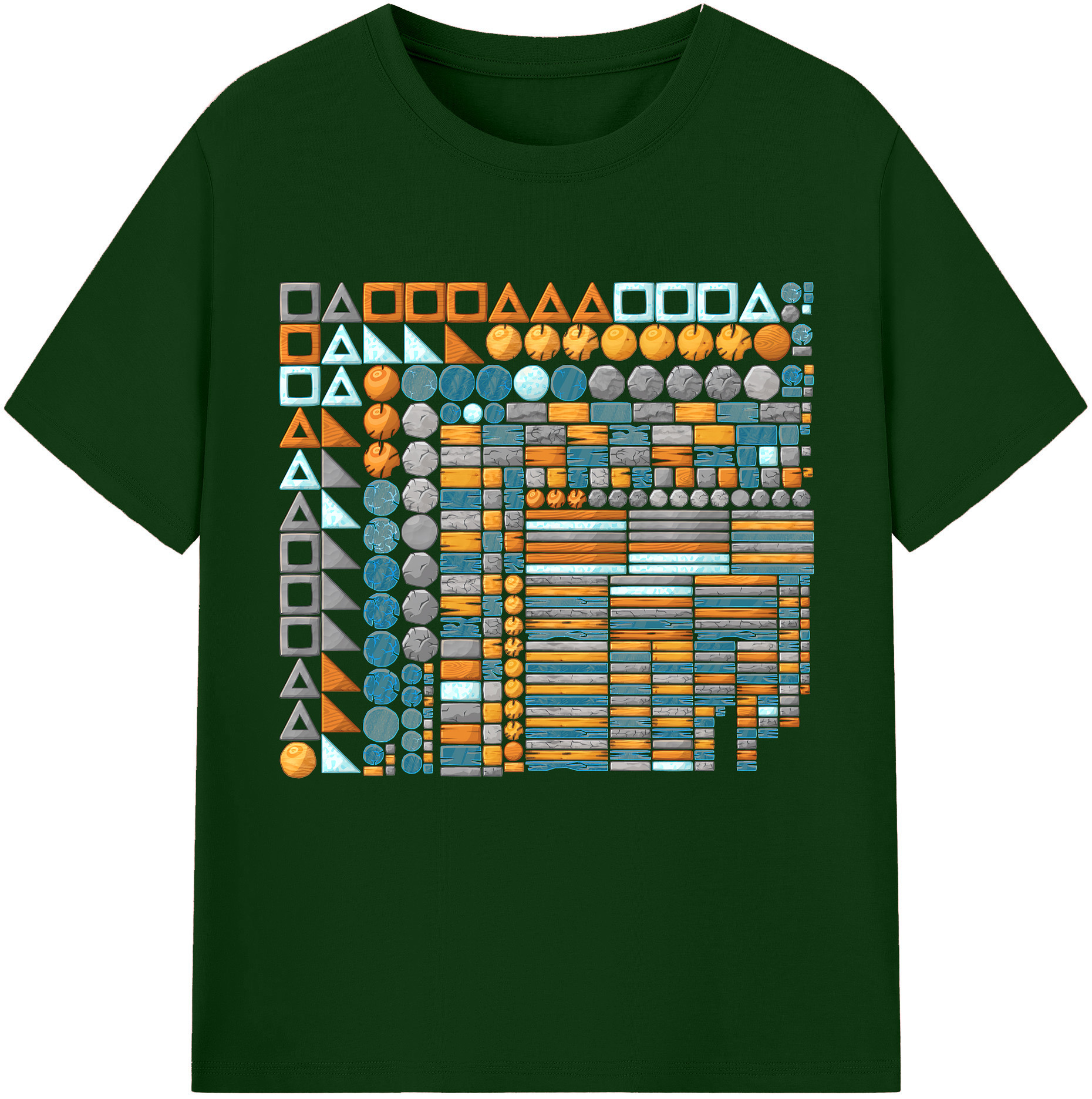 （画像用） Angry Birds アングリーバード 綿100％半袖Tシャツ（フロントプリント）